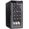 Nutrichef 18Bottles Compressor Wine Cooler Dual-Zo, PKCWCDS188 PKCWCDS188